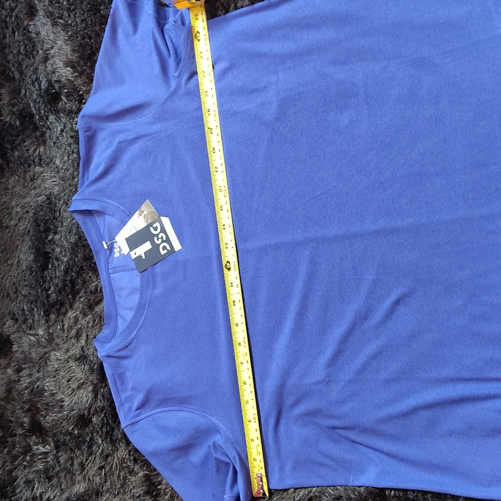 DSG Women's Blue Top ATHLETIC SPORTSWEAR ACTIVEWEAR - Picture 5 of 11